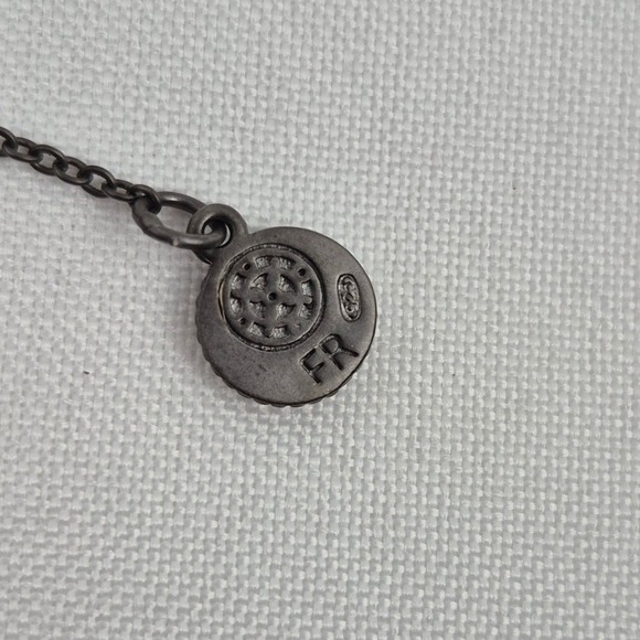 Frieda Rothman 18" Station Necklace Silver Tone CZ Accents NWT Elegant Dainty - Picture 5 of 8